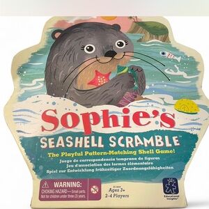 Sophie's Seashell Scramble Game